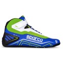 Chaussures Sparco K-Run bleu/vert