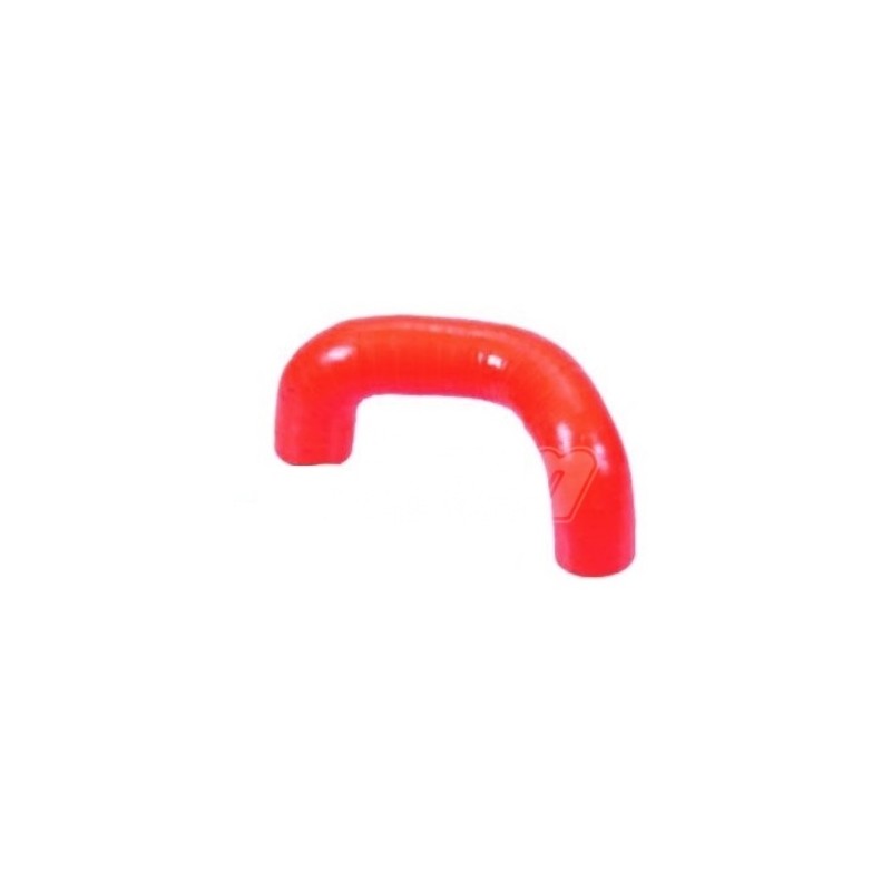 Durit silicone d'eau cylindre rouge