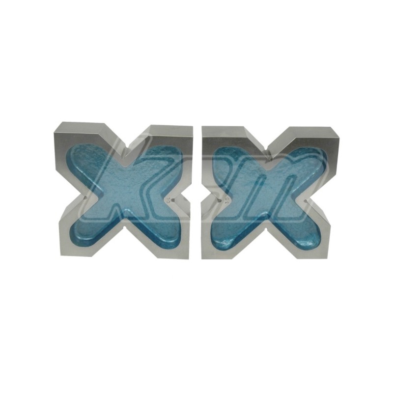 Paire de V 120x120x35mm