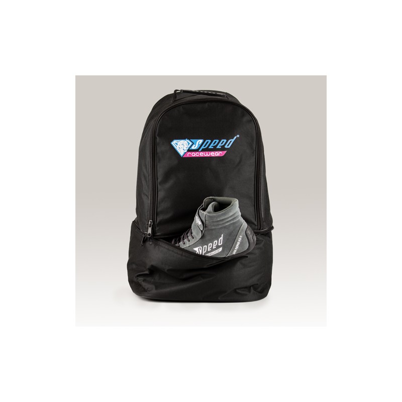 Sac à Chaussures Ski BRUBAKER SuperTec - Sac Casque Et Sac à Dos Argenté/Rouge