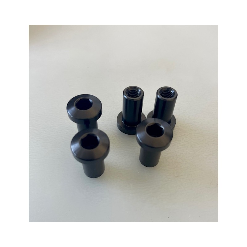 Ecrou noir embrayage ergal TM