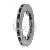 Disque frein AR d.195x16 Dark