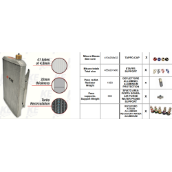 Radiateur KE-PLUS DOUBLE 290mm