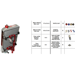 Radiateur KL DOUBLE 260mm