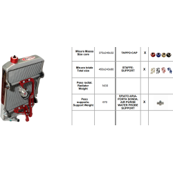 Radiateur KL DOUBLE 240mm