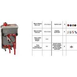 Radiateur KL DOUBLE 190 mm